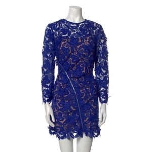 Self-Portrait Lace Mini Dress